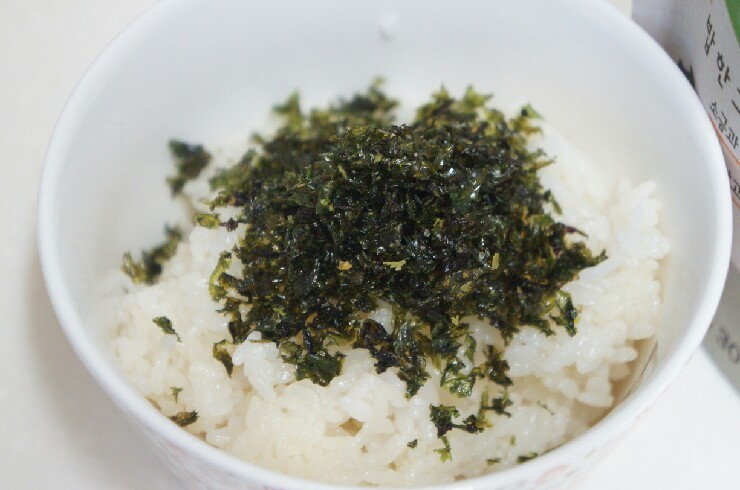 해의김자반으로 밥한그릇 뚝딱!